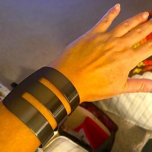 Dark Metal Cuff bracelet